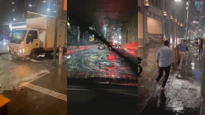 Canals Of Melbourne: The CBD Got Absolutely Drenched On Friday Night & The Footage Is Sopping