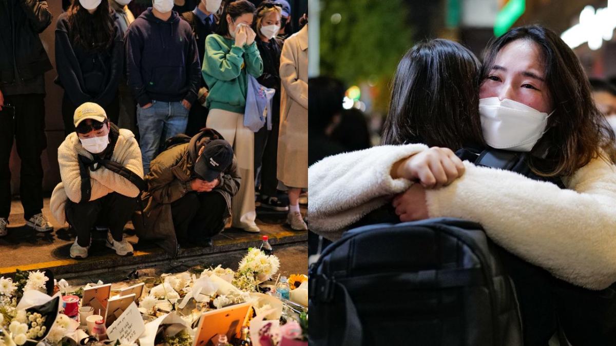 Seoul crowd crush survivors