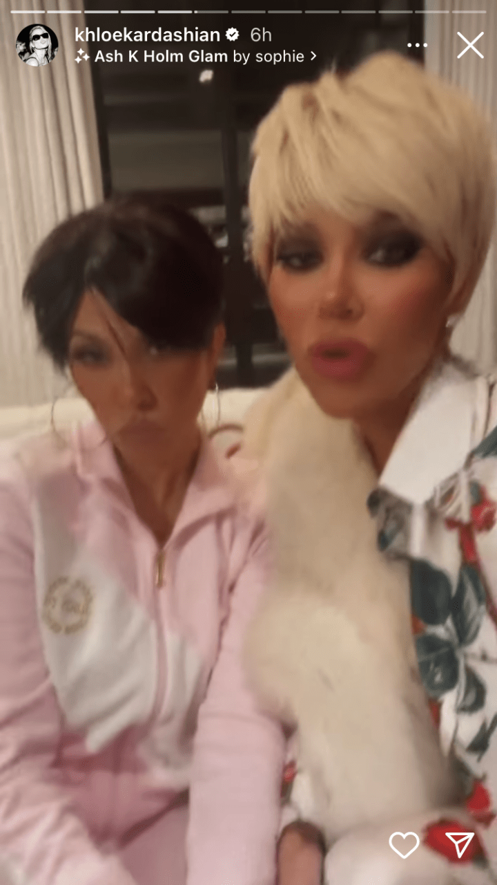 The Kardashians All Dressed Up As Different Eras Of Kris Jenner & The Footage Is Chef’s Kriss