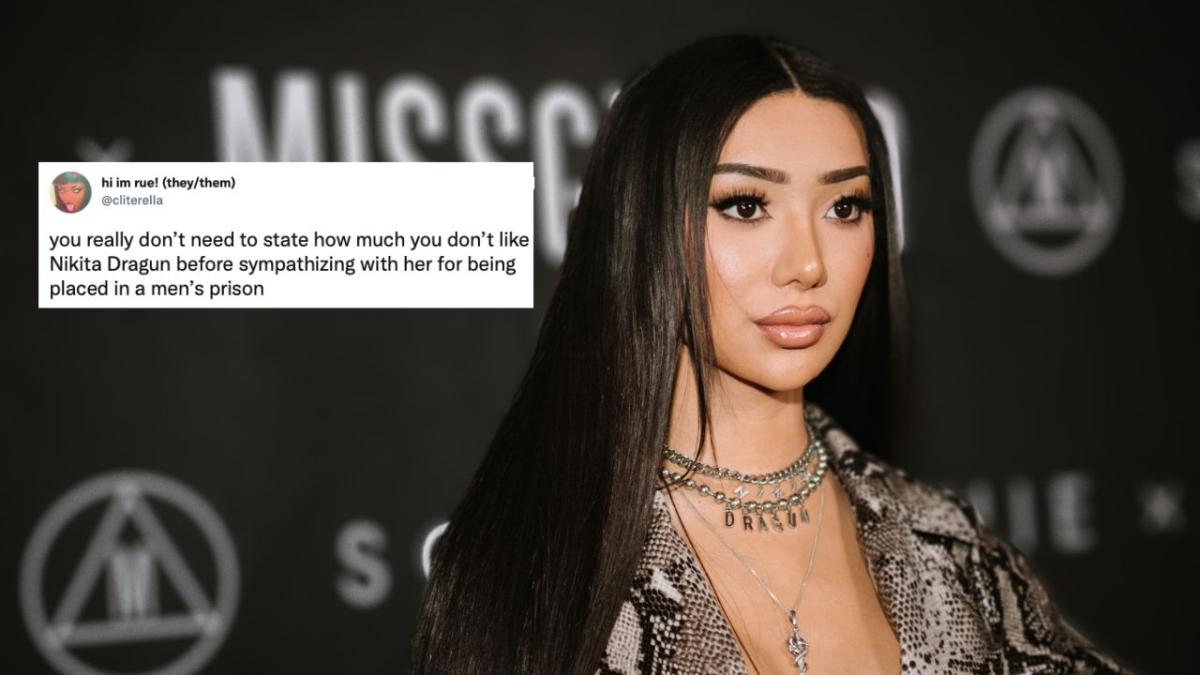 Nikita Dragun arrested and held in men's section of jail