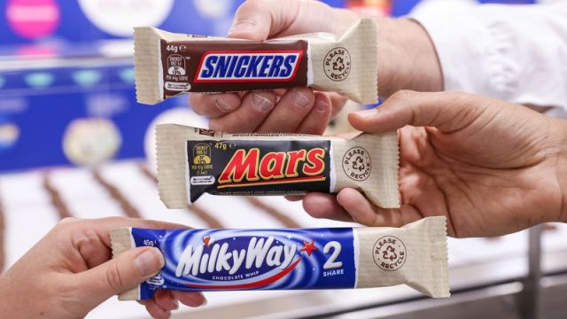 new mars wrigley chocolate bar packaging
