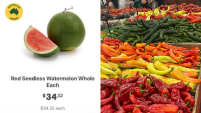 One Watermelon Costs Up To $34 At Woolies RN So Here’s What Fruit & Veg Is Affordable In December