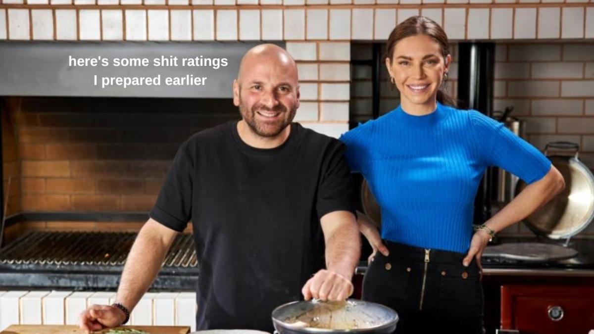 george calombaris ratings bomb hungry