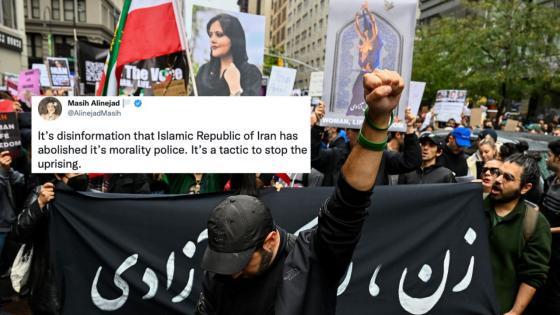 A Government Official Says Iran Has Abolished Its Morality Police But Protesters Don’t Buy It