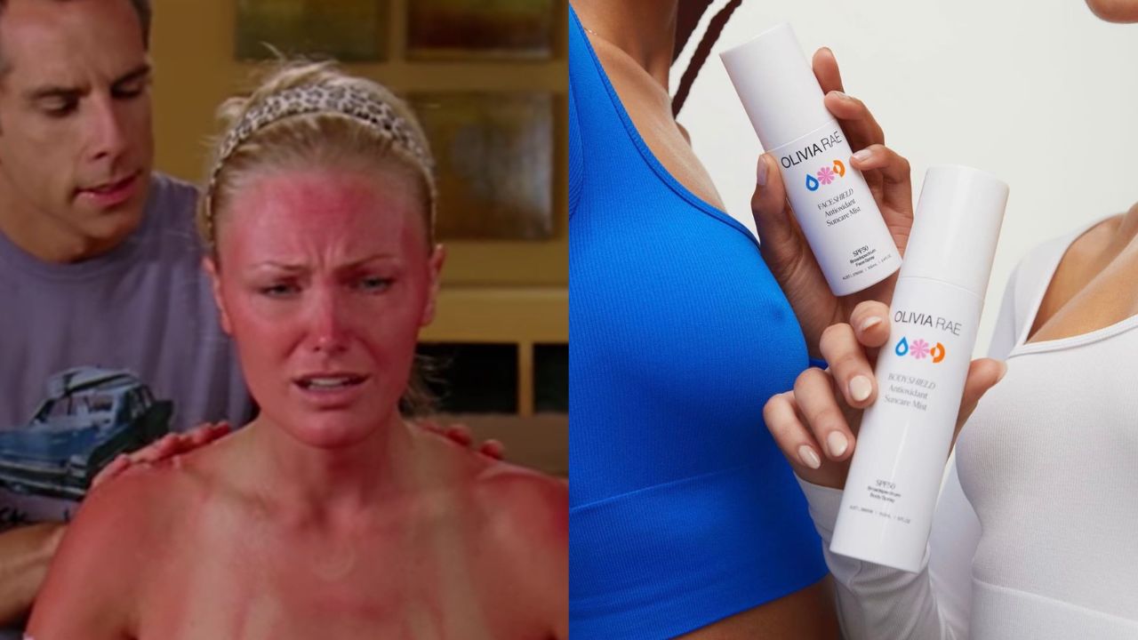Sick Of Ending Yr Summer Beach Jaunt W/ A Red-Raw Hairline? This Sunscreen Mist Will Sort Ya