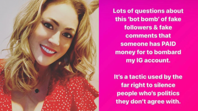 A MAFS Star Says Her IG Is Still Fkd After Trolls Bought 150k Bot Followers For Her Account