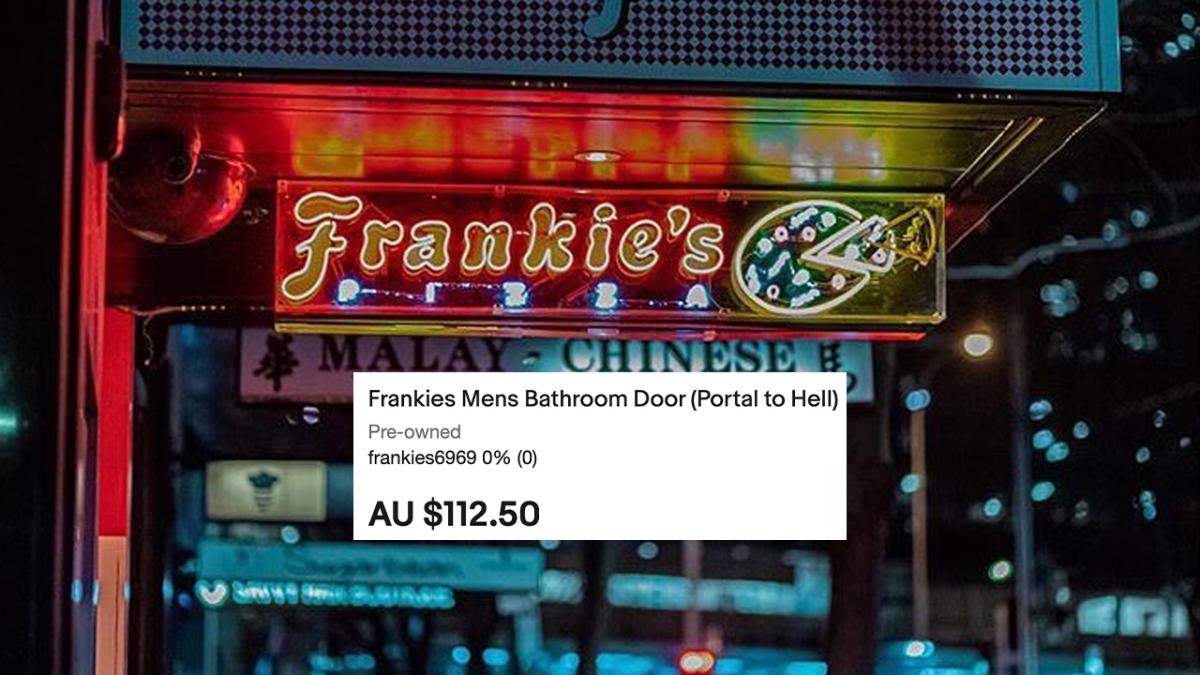 frankies pizza ebay auction