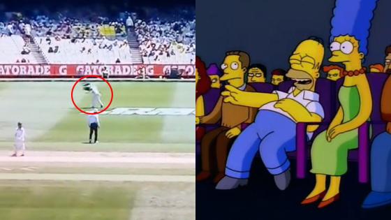 Pls Enjoy The Moment A Cricketer Got Fully Flattened By A Spidercam During The Boxing Day Test