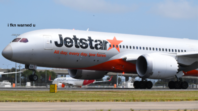 In True Angry Dad Energy, A Jetstar Plane Flew 4 Hrs To Bali From Melb & Then Turned Back Around