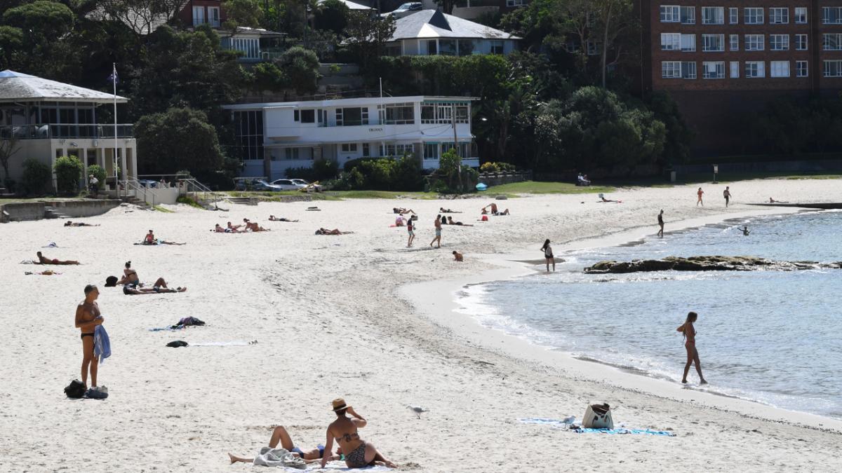 balmoral beach engagement trashed litter rubbish