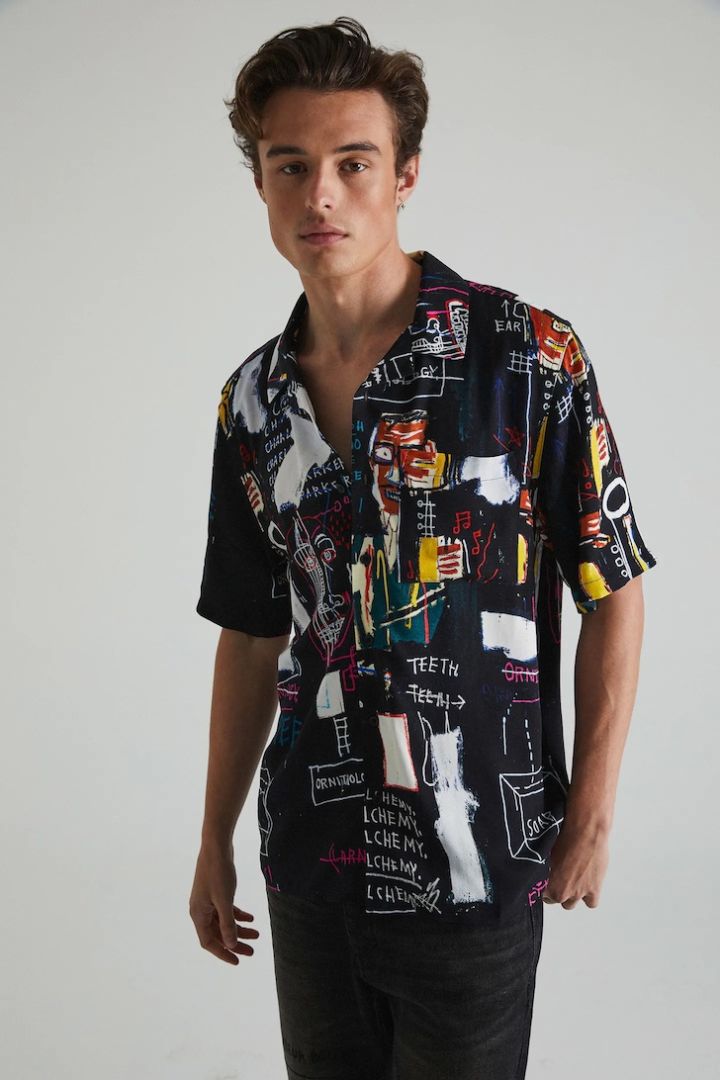 Neuw Denim Dropped A Jean-Michel Basquiat Collab, So You Can Update Yr Party Shirt Collection