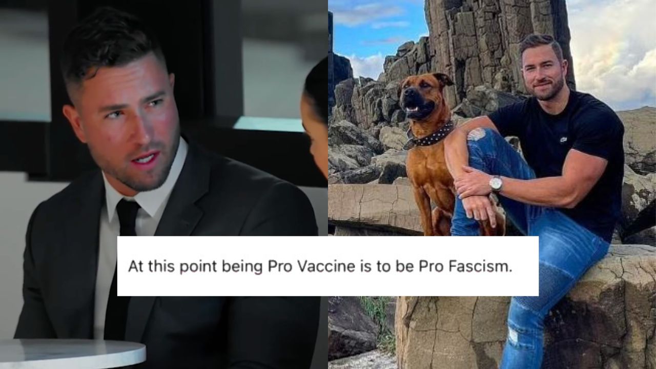 SIGH: A Bevy Of Anti-Vax Posts Seemingly Written By MAFS’ Harrison Boon Have Been Unearthed