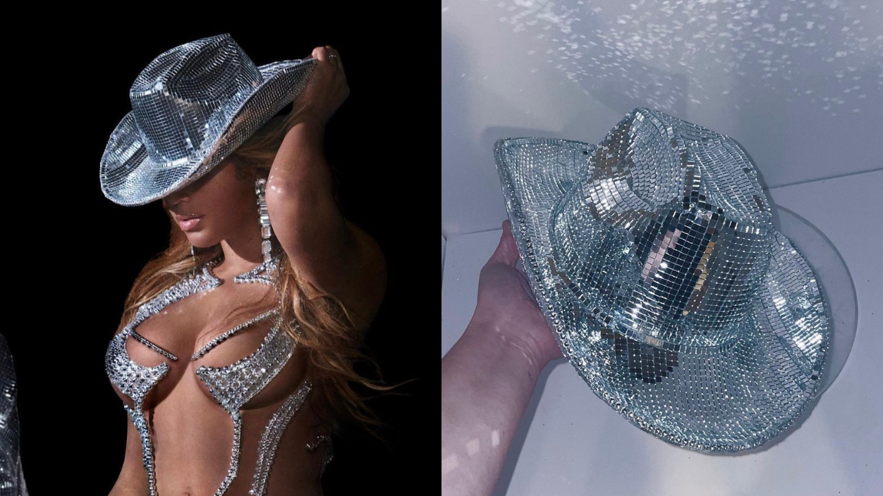 Fans Found Beyoncé's Mirrored Cowboy Hat On