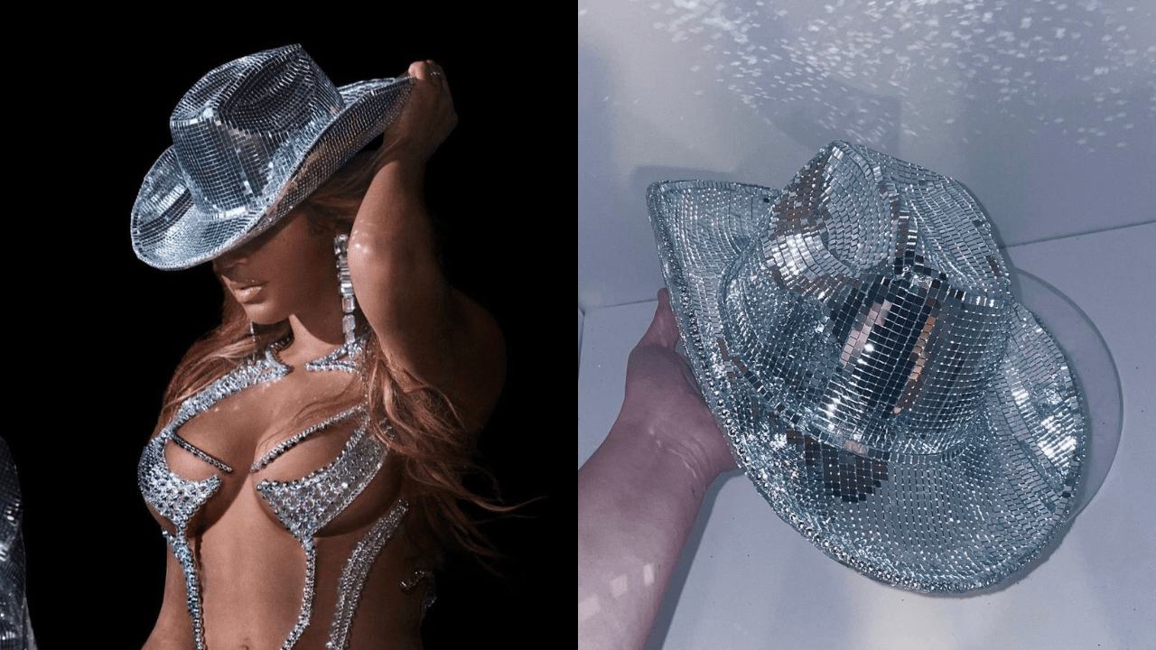 Fans Found Beyoncé’s Mirrored Cowboy Hat On Etsy If You Also Wanna Look Like A Hot Mirrorball