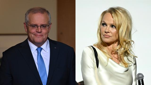 Pamela Anderson Torched Scott Morrison *Again* In Her Memoir Over His ‘Smutty’ 2018 Comments