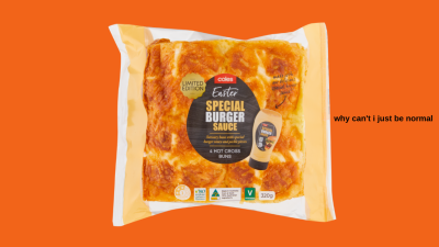 Coles Is Selling Special Burger Sauce Hot Cross Buns If You Don’t Respect Yourself As A Person
