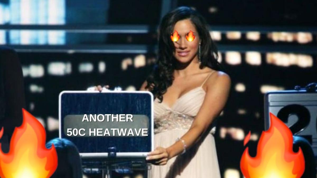 50c heatwave weather event australia hot