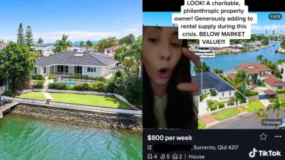 A TikToker Has Called Out A Luxe Queensland Rental For Simply Massive Levels Of Misdirection