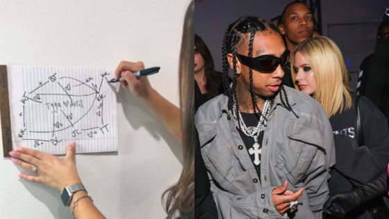 This TikToker Explained Every Connection Between Avril Lavigne & Tyga In A Massively Horny Map