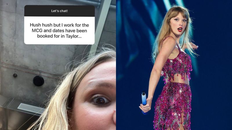 Someone Who Claims To Work At The MCG Leaked Deets About Taylor Swift’s Australian Eras Tour