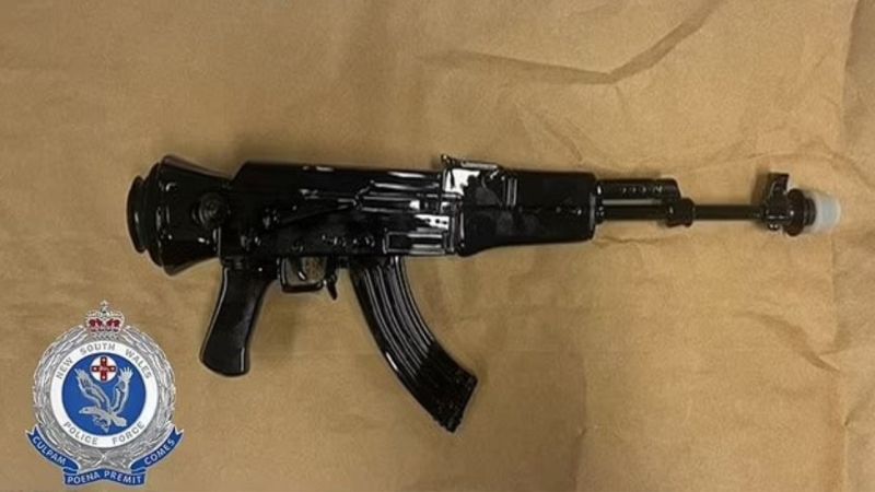 A Sydney Man Has Been Arrested After Being Spotted With A Bong Shaped Like An AK-47