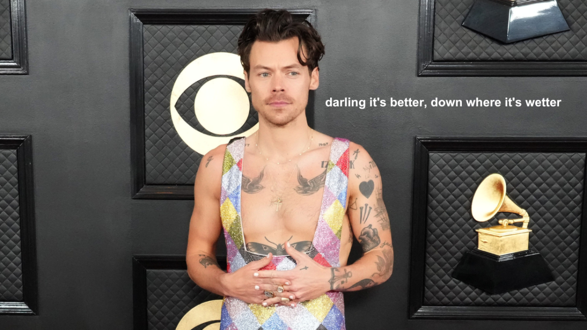 Harry Styles, who turned down role in The Little Mermaid, at the 65th GRAMMY Awards