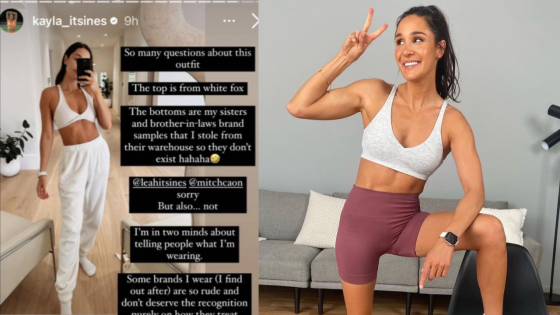 Kayla Itsines Says There’s 3 Brands She Won’t Promote Because Staff Are Rude