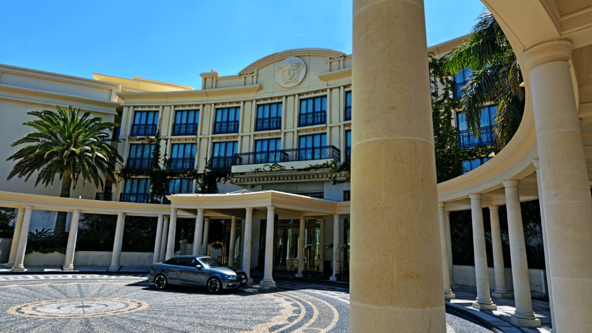 Exterior of Palazzo Versace hotel on the Gold Coast