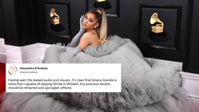 We’ve Finally Copped Our First Look At Ariana Grande As Glinda In Wicked & Fans Are Divided