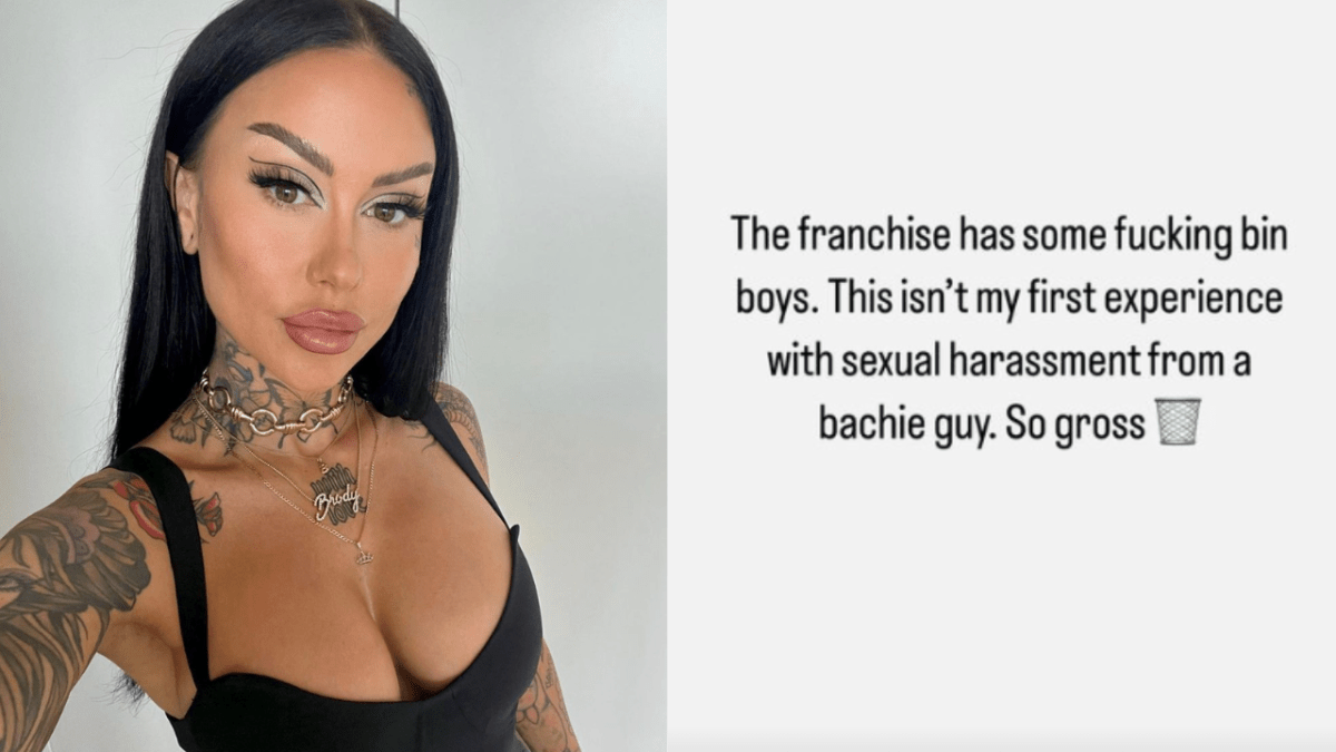 Jessica Brody Has Claimed That An Ex-Bachie Contestant Sent Her An Unsolicited Dick Video On IG