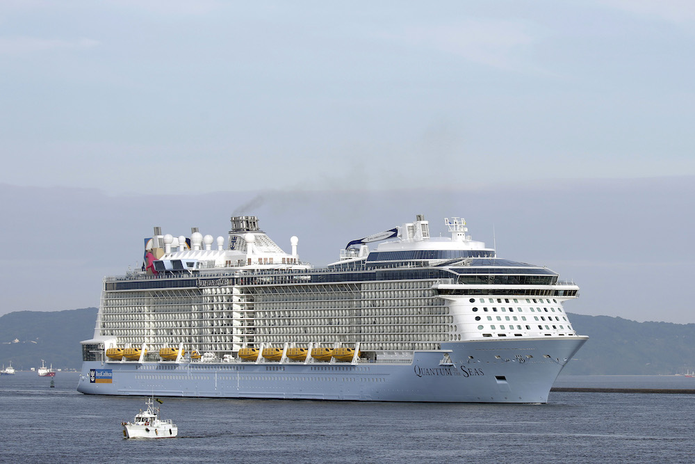 The Quantum of the Seas passenger overboard