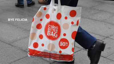 Hot Tote Bag Girlies Rise Up Bc Coles Has Officially Said Ciao To Plastic Bags