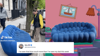 Unpacking The Viral Cursed Blue Couch Meme That’s Suddenly Haunting Your Social Media Feeds