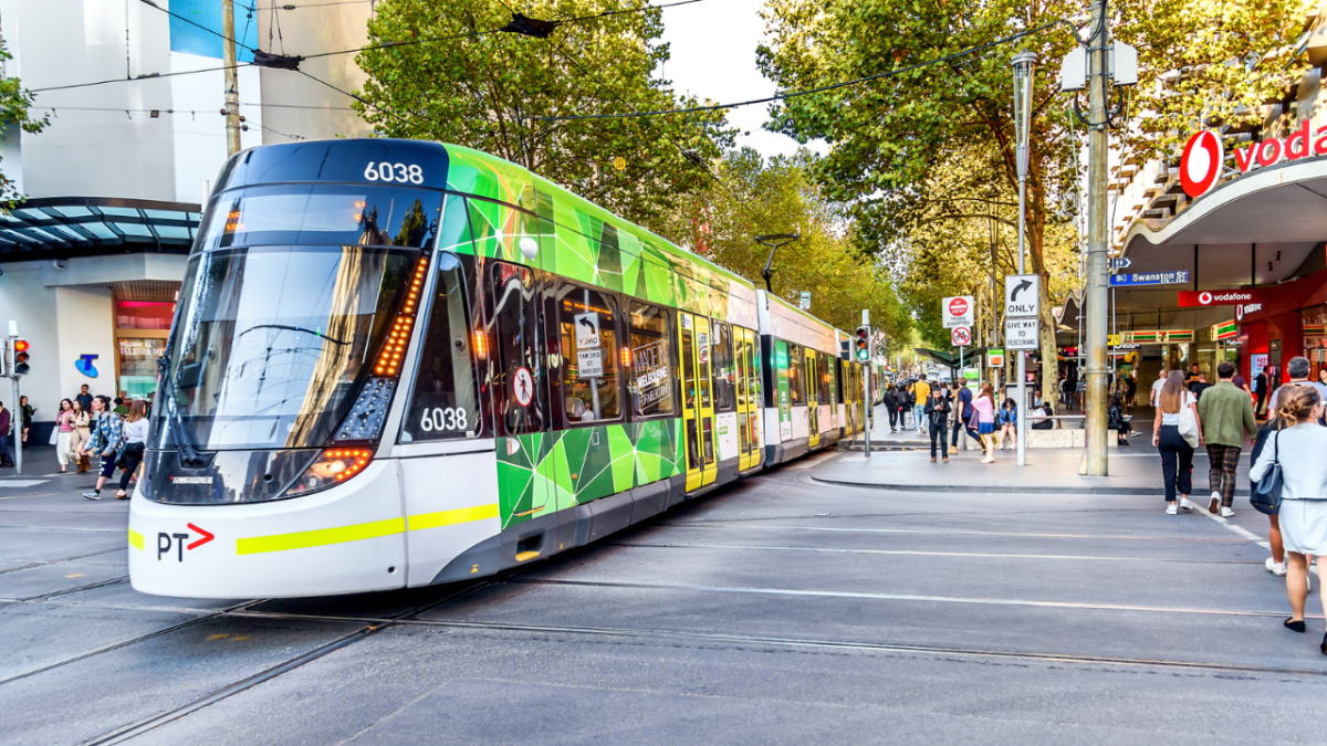 a man with a knife on a melbourne tram has been charged