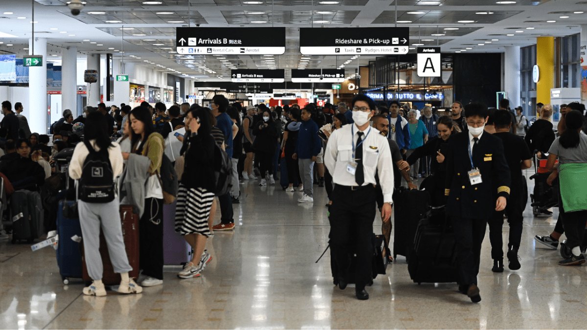 Sydney airport cancellations