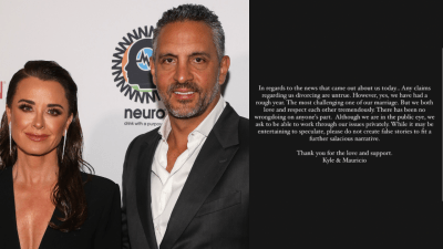 RHOBH’s Kyle Richards & Mauricio Umansky Just Dropped A Joint IG Statement Amid Divorce Claims