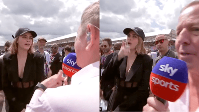 Cara Delevingne Has Hit Back At A Journo Who Roasted Her For Rejecting His Interview At The F1