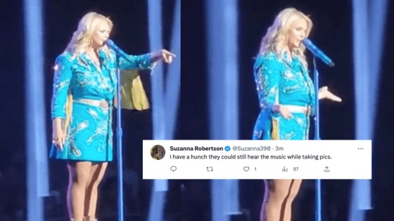 Singer Miranda Lambert Stopped Her Show To Call Out Fans Taking A Selfie, Sparking An Online Debate