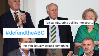 Boomers Are Flipping Their Lids At The ABC After A Cheeky Tweet Roasted John Howard At The Cricket