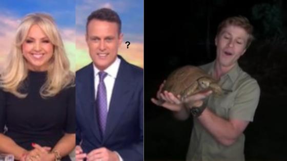 Robert Irwin Made A Guest Appearance As Sunrise Weatherman & Spoke About A Tortoise Instead