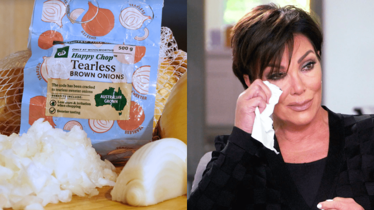 Happy Chop's Tearless Onions and Kris Jenner crying