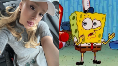 Wife Of The Guy Who Voices SpongeBob Has Entered The Chat Amid Ariana Grande Dating Rumours