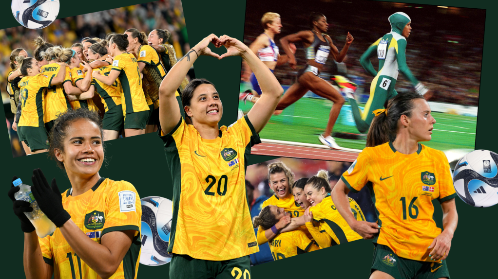 A collage of The Matildas. The Matildas Have Ignited Women’s Sport Across The Country So What Can We Do To Keep The Fire Going?