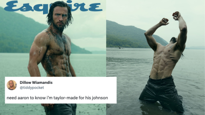 The Internet Is Unwell Over This Very Normal & Uninteresting Aaron Taylor-Johnson Photo Shoot