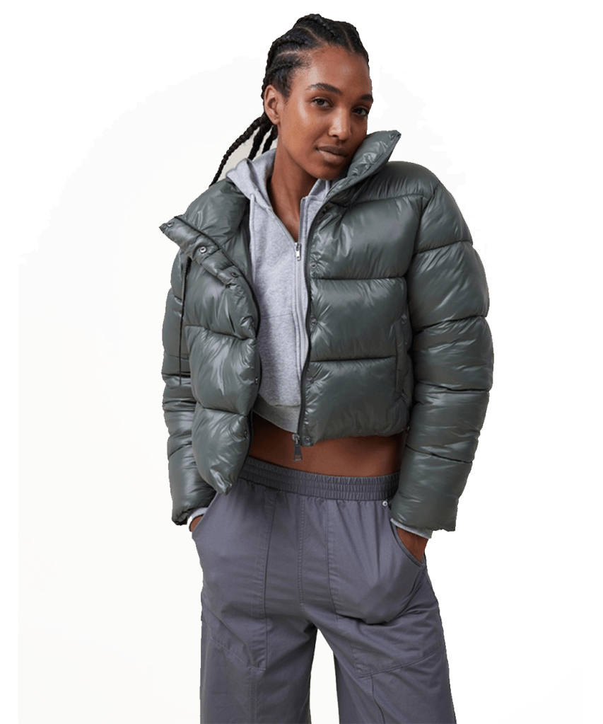 The best-cropped puffer jackets