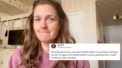 Drew Barrymore Has Posted A Shitty Apology After Choosing To Cross The Picket Line W/ Her Show