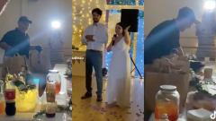 A Couple On TikTok Was Dragged For What They Dished Up To Guests On Their Wedding Day