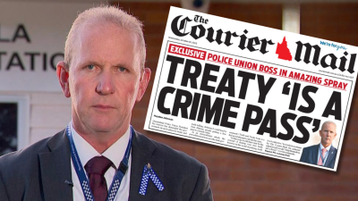Calls For Queensland Police Union Boss Who Claimed Treaty ‘Is A Crime Pass’ To Resign 