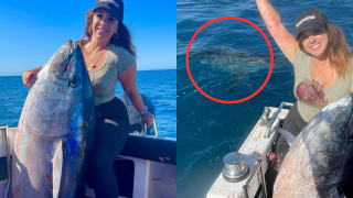 NOPE, NOPE, NOPE: Aussie Fisher’s Close Encounter With A Great White Shark Goes Viral