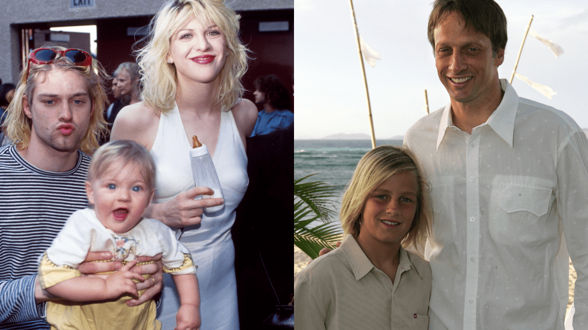 Kurt Cobain's Daughter Marries Tony Hawk's Son